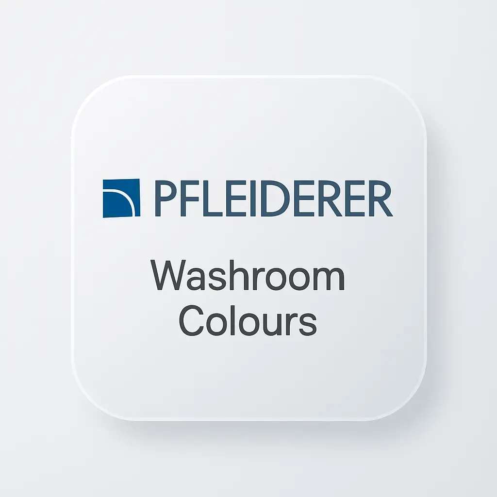 Pfleiderer Washroom Collection