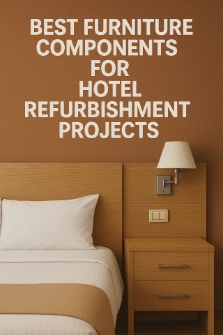 Best Furniture Components for Hotel Refurbishment Projects
