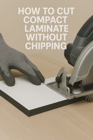 How to Cut Compact Laminate Without Chipping Precision
