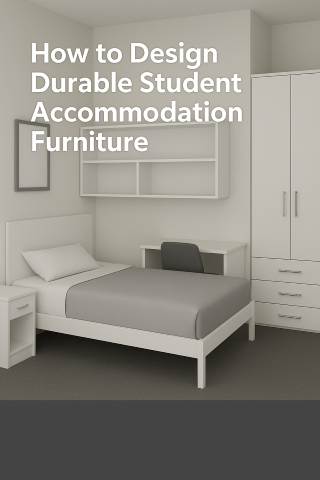 How to Design Durable Student Accommodation Furniture